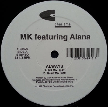 Always (VINYL) | Mint (M) Mint (M) - HOUSE *NEW*