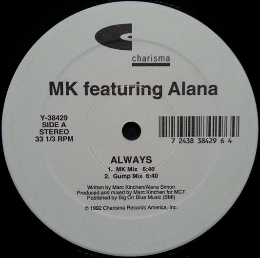 Always (VINYL) | Mint (M) Mint (M) - HOUSE *NEW*