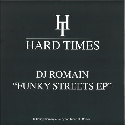 DJ Romain - Funky Streets (VINYL 12" Hard Times) | NEW - HOUSE *NEW*