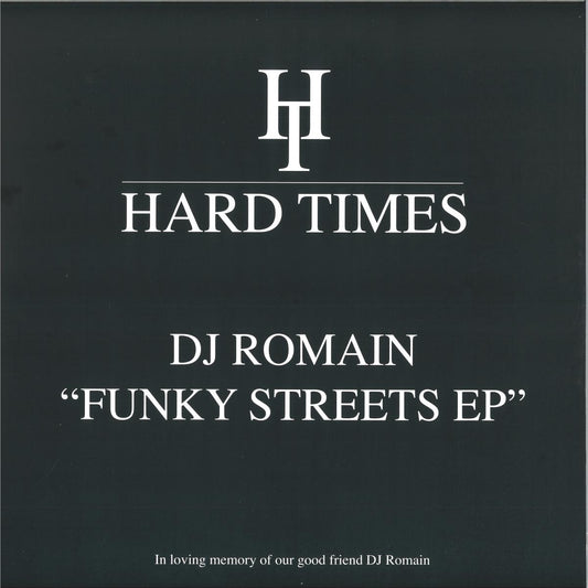 DJ Romain - Funky Streets (VINYL 12" Hard Times) | NEW - HOUSE *NEW*