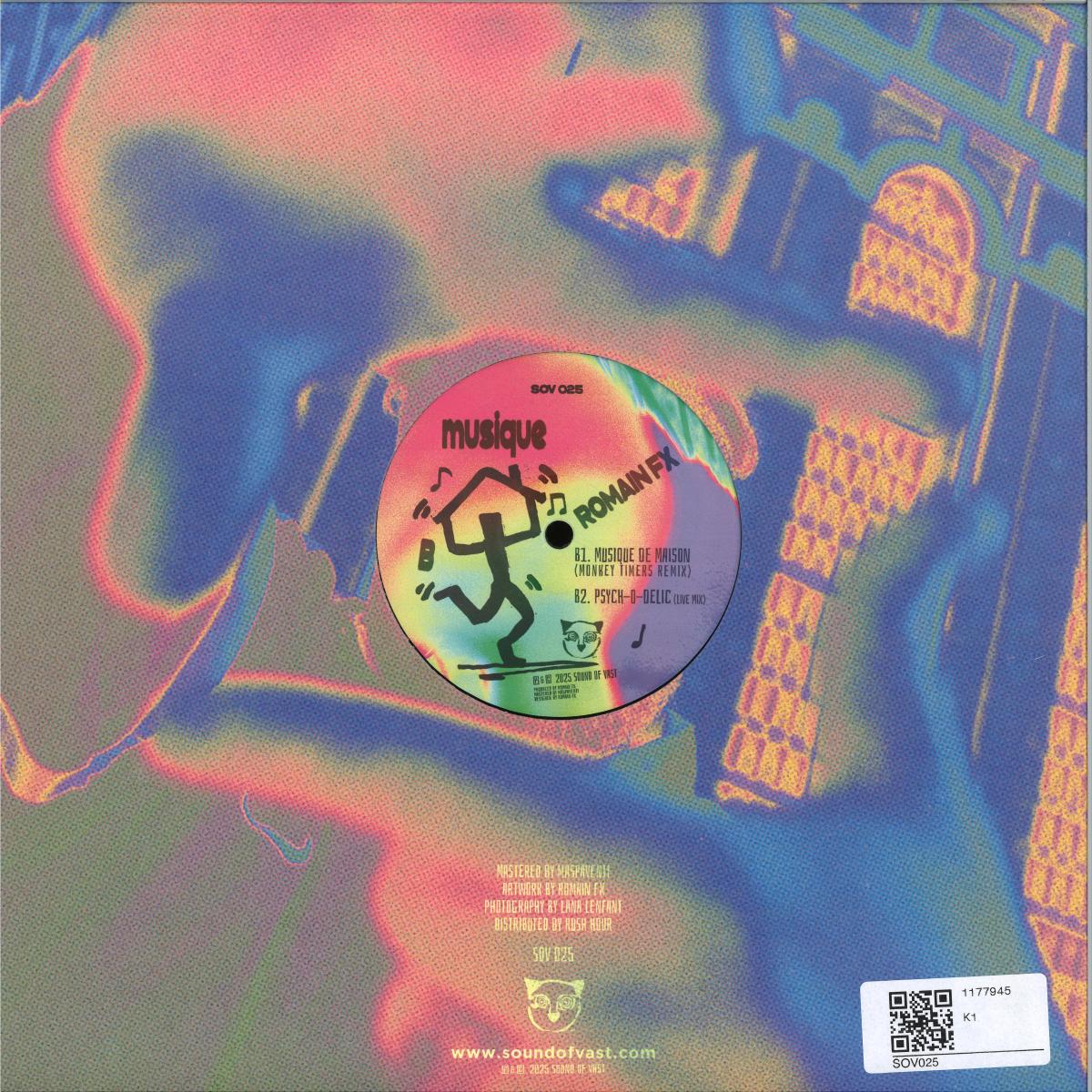 Romain Fx - Musique De Maison (VINYL 12" Sound Of Vast) | NEW - HOUSE *NEW*