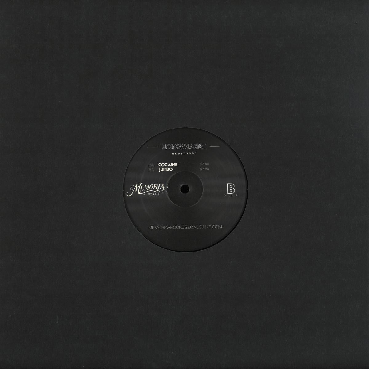 Unknown Artist - (PRESALE 09/04/26) M-EDITS Part 2 (VINYL 12" Memoria) | NEW - HOUSE *NEW*