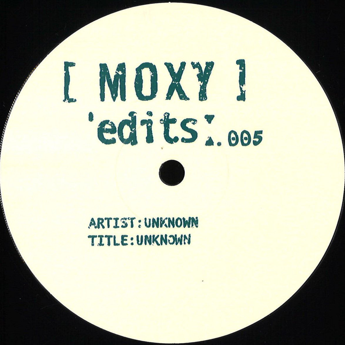 Unknown - (PRESALE 10/7/26) Moxy Edits 005 (VINYL 12" Moxy Muzik Edits) | NEW - HOUSE *NEW*