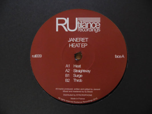 Heat EP (VINYL) | Mint (M) Generic - HOUSE *NEW*