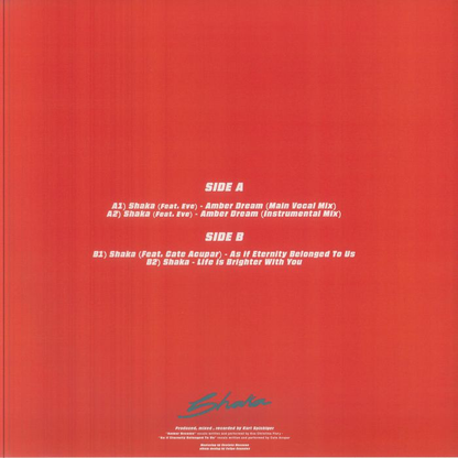 Shaka - (PRESALE) Amber Dream EP (VINYL) | Mint (M) Mint (M) - HOUSE *NEW*