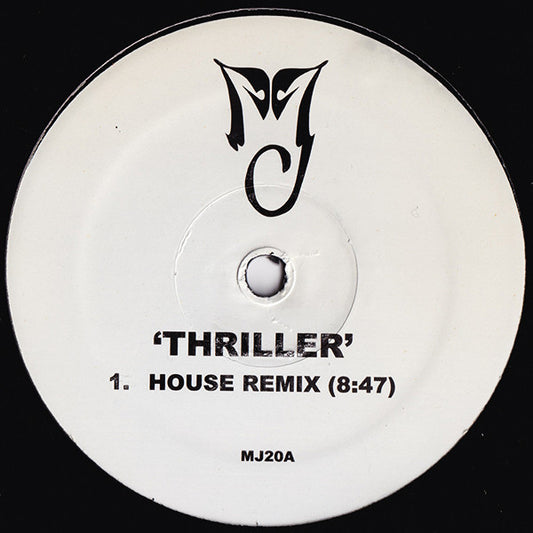 Thriller / P.Y.T. (House Remixes)(VINYL) | Mint (M) Generic - HOUSE *NEW*
