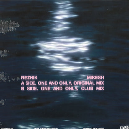 Reznik & Mikesh - (PRESALE 10/8/26) One And Only (VINYL 12" Keinemusik) | NEW - HOUSE *NEW*