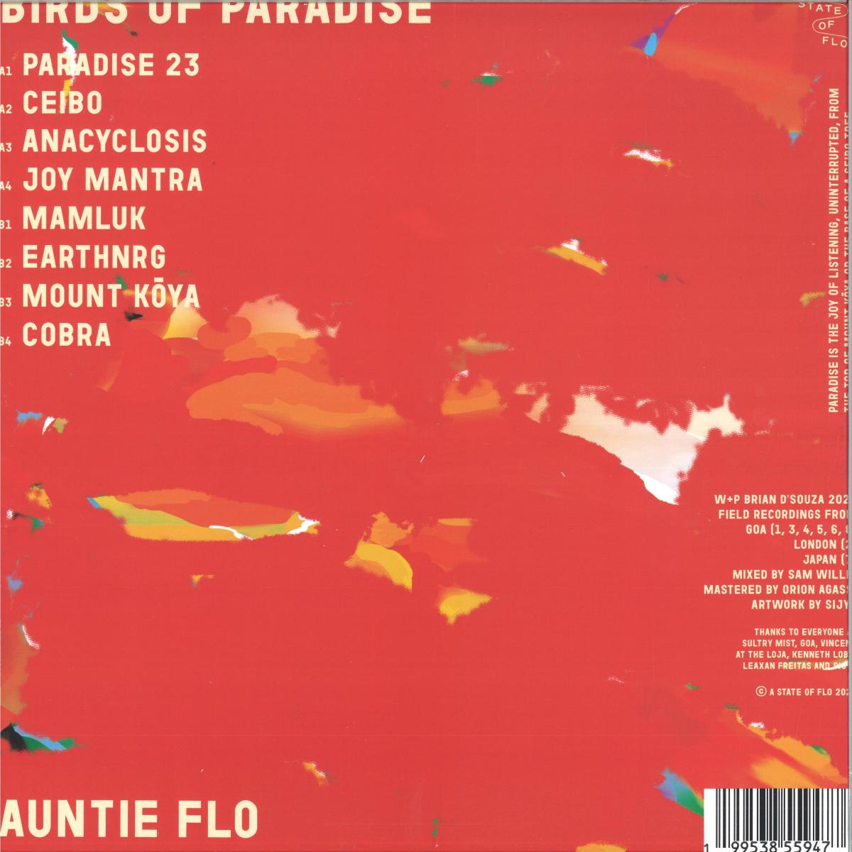 Auntie Flo - (PRESALE 10/1/26) Birds of Paradise (VINYL LP A State of Flo) | NEW Mint (M) Mint (M) - HOUSE *NEW*