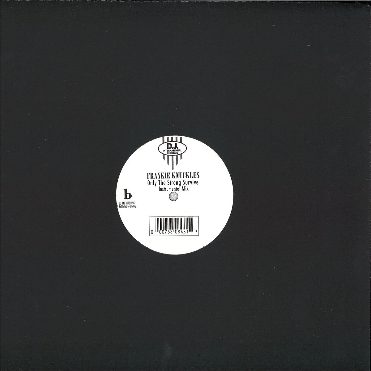 Frankie Knuckles - Only The Strong Survive (VINYL 12" DJ International) | NEW - HOUSE *NEW*