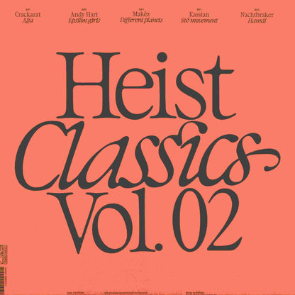 Various - (PRESALE 10/8/26) Heist Classics Vol. 02 (VINYL 12" Heist) | NEW - HOUSE *NEW*
