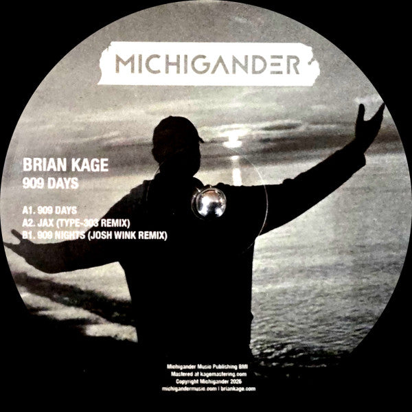 Brian Kage - 909 Days | Mint (M) Mint (M) - HOUSE *NEW*