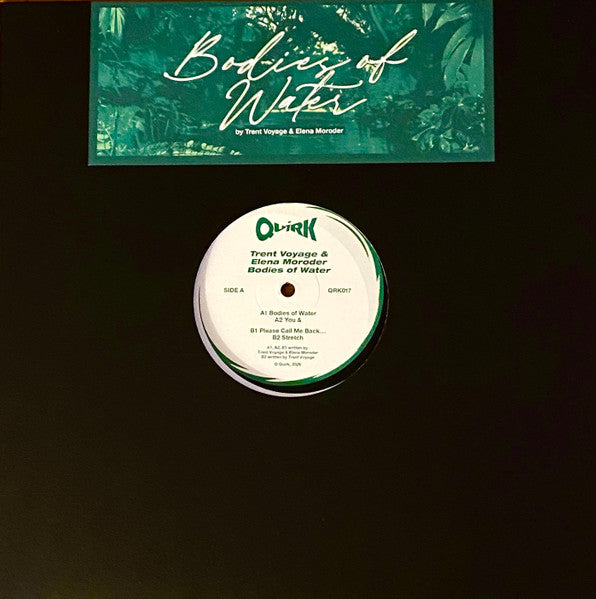 Trent Voyage - Bodies Of Water (VINYL 12" Quirk QRK017) | - HOUSE *NEW*