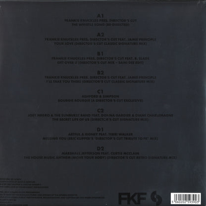 Frankie Knuckles & Eric Kupper - The Director’s Cut Collection (VINYL 2xLP SoSure) | NEW - HOUSE *NEW*