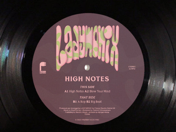 LadyMonix - High Notes (VINYL) | Mint (M) Mint (M) - HOUSE *NEW*