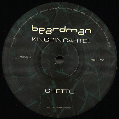 Kingpin Cartel - Ghetto (VINYL 12" Beardman BEARDLTD001) | NEW - HOUSE *NEW*