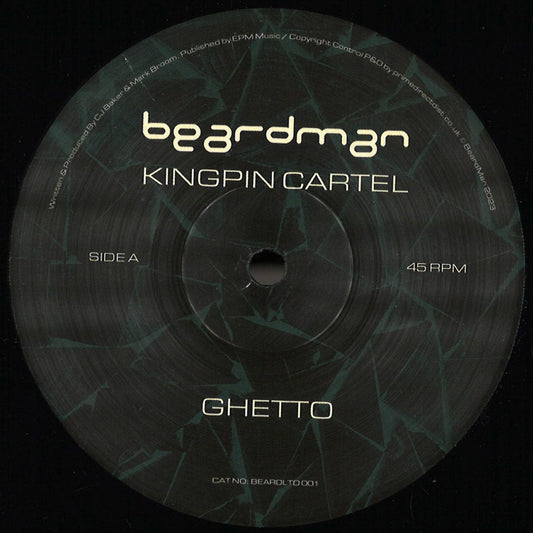 Kingpin Cartel - Ghetto (VINYL 12" Beardman BEARDLTD001) | NEW - HOUSE *NEW*