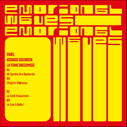 (PRESALE 6/16/26) La funk Insoumise (VINYL) | Mint (M) Mint (M) - HOUSE *NEW*