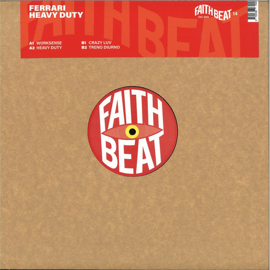Ferrari - Heavy Duty (VINYL 12" Faith Beat FAITHBEAT-14) | NEW Mint (M) Mint (M) - HOUSE *NEW*