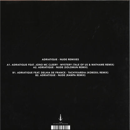 Adriatique - (PRESALE 10/8/26) Nude Remixes (VINYL 12" Afterlife) | NEW - HOUSE *NEW*