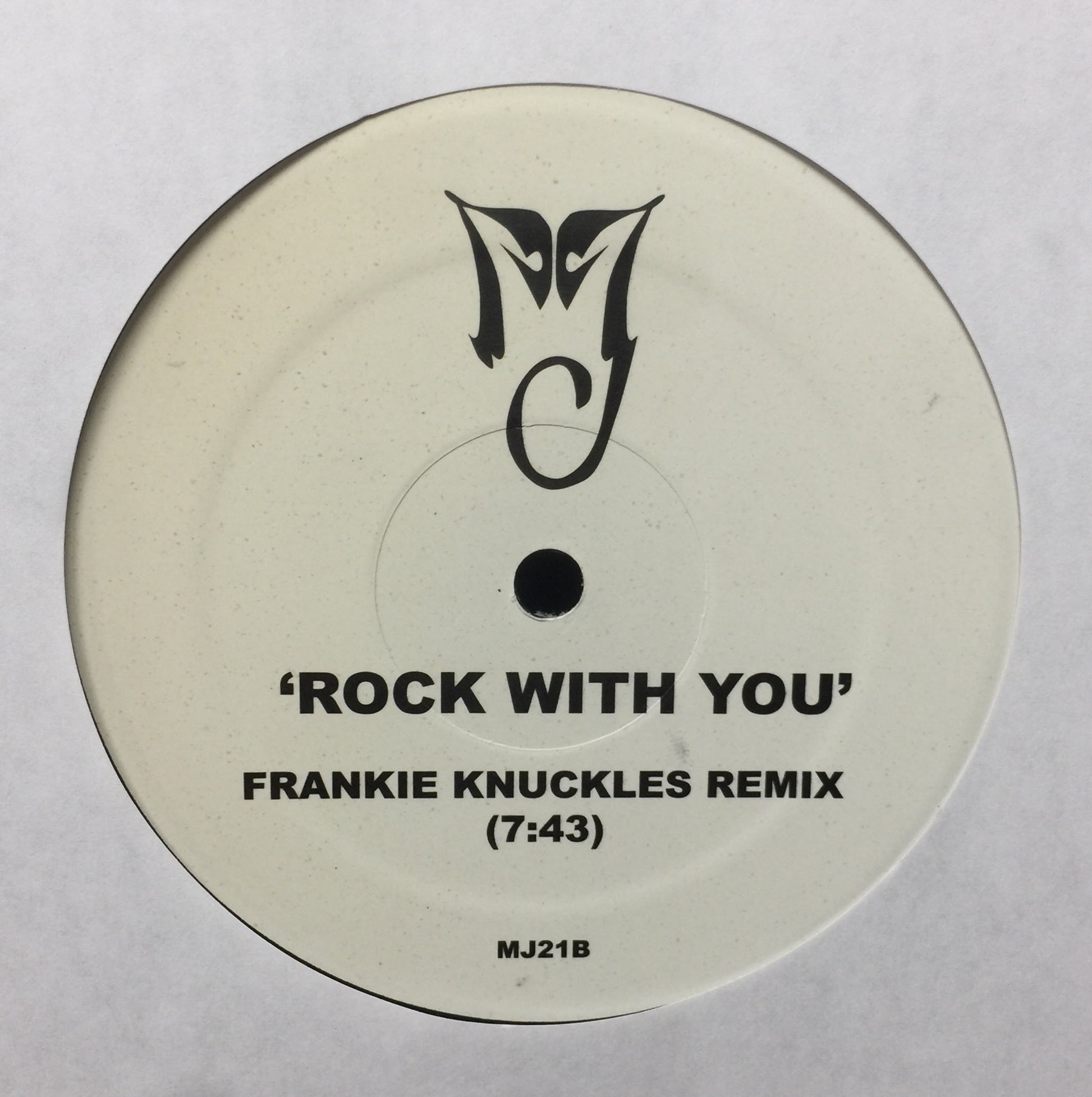 Michael Jackson - Rock With You (MAW Remix / Frankie Knuckles Remix)(VINYL) | Mint Mint - HOUSE *NEW*