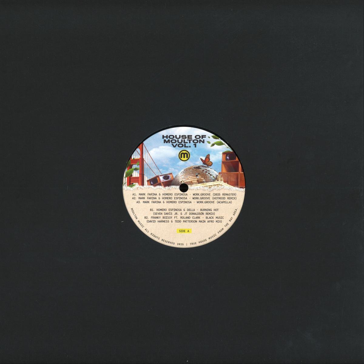 House Of Moulton Vol. 1 (VINYL 12") | Mint (M) Mint (M) - HOUSE *NEW*