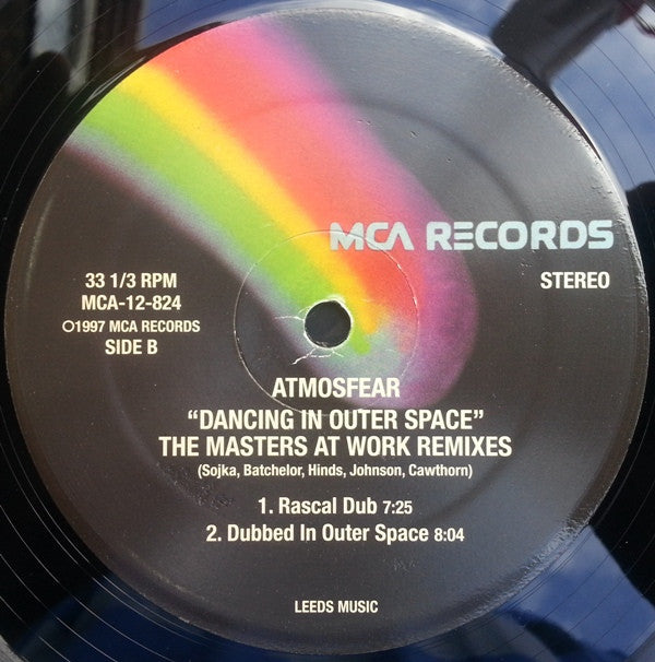 Atmosfear Dancing In Outer Space (The Masters At Work Remixes) 12" Mint (M) Generic