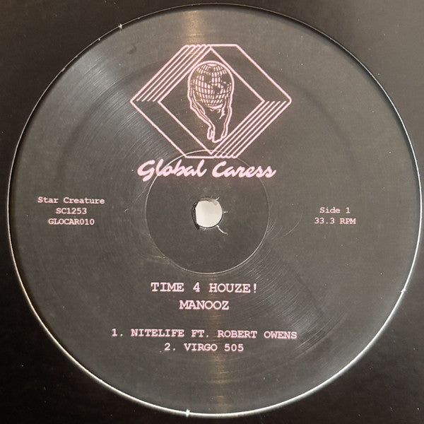 ManooZ - Time 4 Houze! (VINYL 12") | NEW - HOUSE *NEW*
