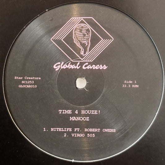 ManooZ - Time 4 Houze! (VINYL 12") | NEW - HOUSE *NEW*