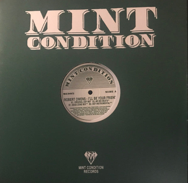 Robert Owens - I'll Be Your Friend (12" VINYL Mint Condition MC005) | - HOUSE *NEW*