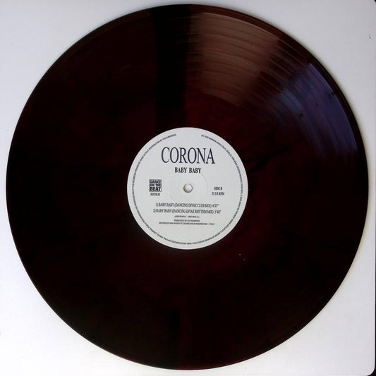 Corona - Baby Baby (PURPLE VINYL 12" Dance On The Beat) | NEW - HOUSE *NEW*