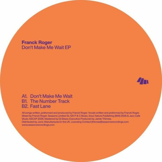 (PRESALE 6/22/26) Don’t Make Me Wait EP (VINYL) | Mint (M) Mint (M) - HOUSE *NEW*