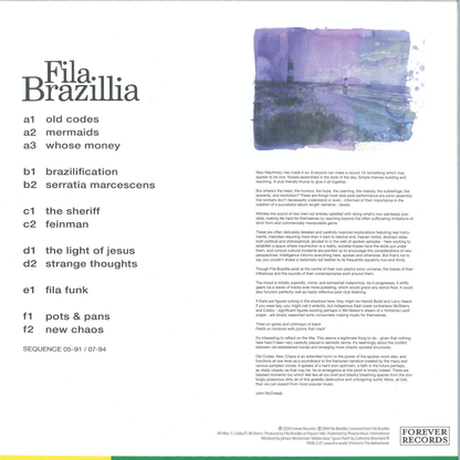 Fila Brazillia - (PRESALE 7/3/26) Old Codes New Chaos (3xVINYL) | Mint Mint - HOUSE *NEW*