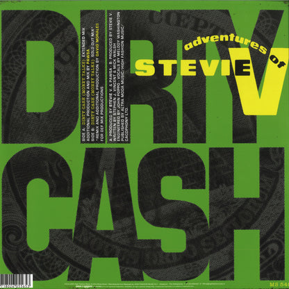 PAWSA & Adventures Of Stevie V - Dirty Cash (Money Talks) (GREEN VINYL 12" High Fashion) | NEW - HOUSE *NEW*