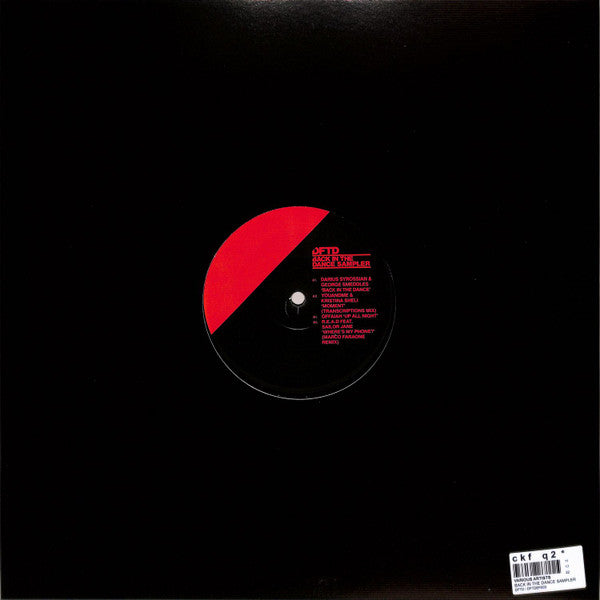 Back In The Dance Sampler (VINYL) | - HOUSE *NEW*