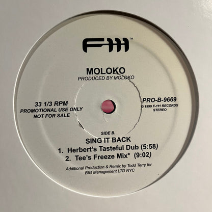 Sing It Back | Mint (M) Mint (M) - HOUSE *NEW*