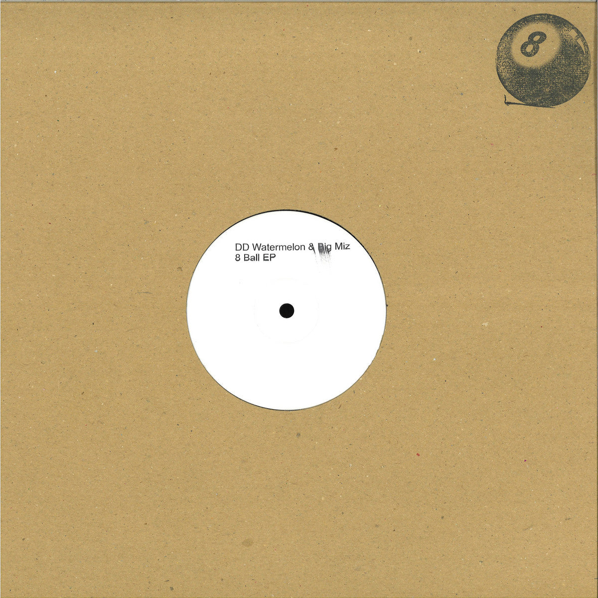 Dd Watermelon & Big Miz - 8 Ball (VINYL 12" Watermelon) | NEW - HOUSE *NEW*