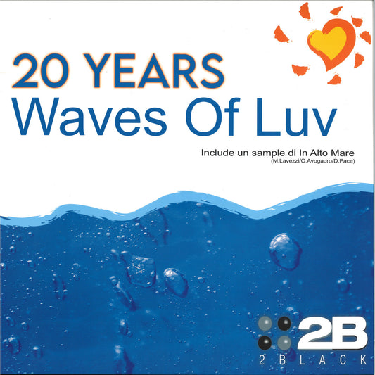 2 Black - Waves Of Luv (20 Years) (VINYL 12" Smilax) | NEW - HOUSE *NEW*