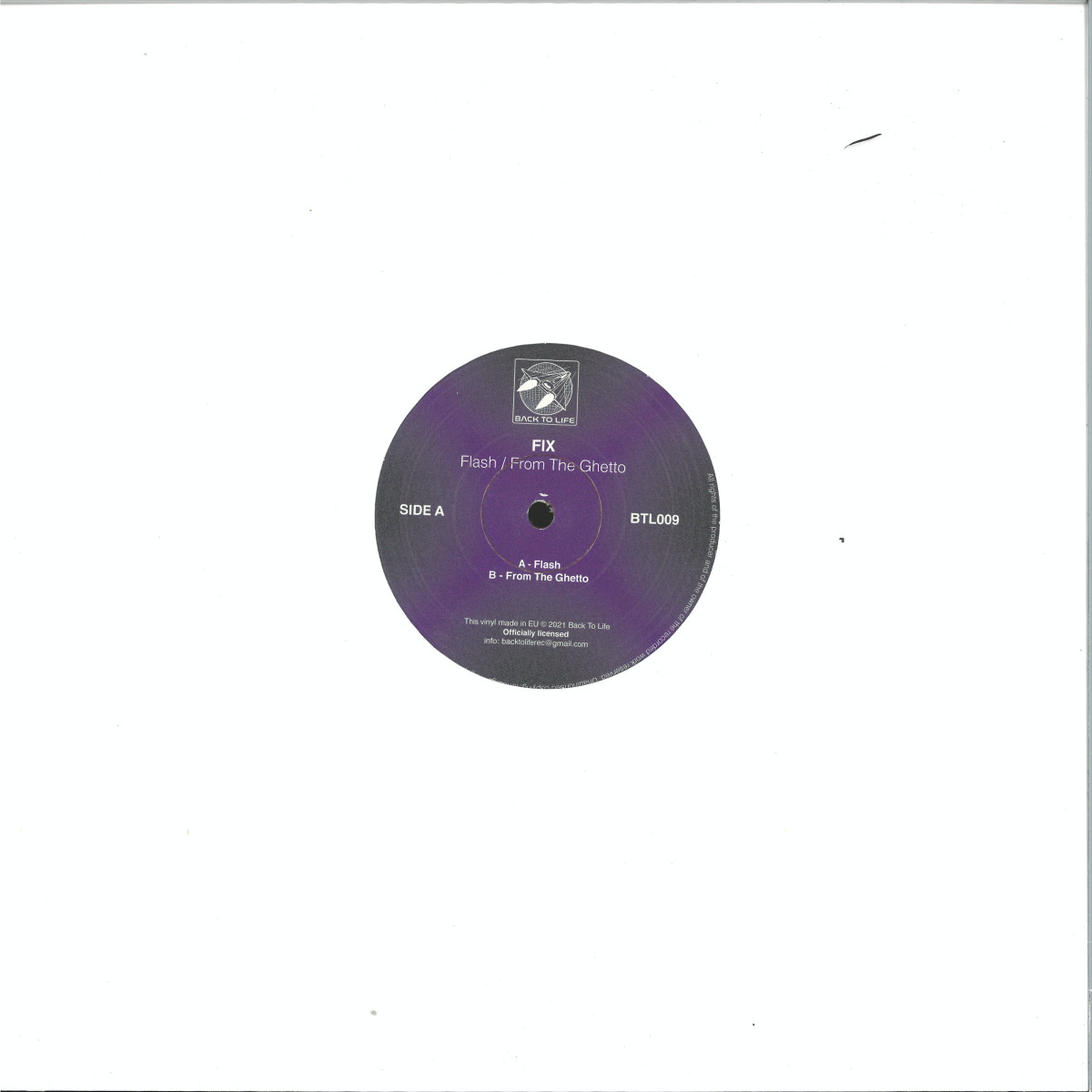 (PRESALE) Flash / From The Ghetto (VINYL) | Mint (M) Mint (M) - HOUSE *NEW*