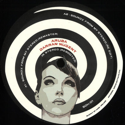 Aruba, Darran Nugent - Soundz From My Stereo (VINYL 12" Sleight of Hand SOH-01) | NEW Mint (M) Mint (M) - HOUSE *NEW*