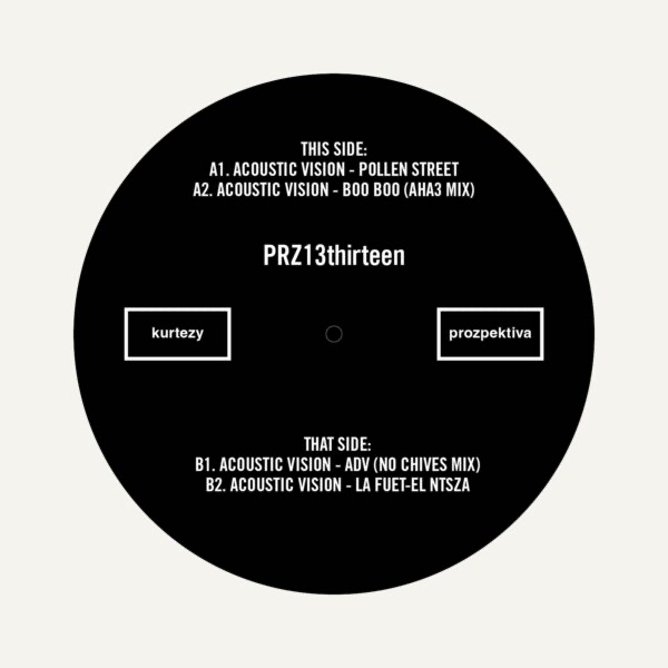 Acoustic Vision - (PRESALE 6/10/26) Pollen Street (VINYL) | Mint (M) Mint (M) - HOUSE *NEW*