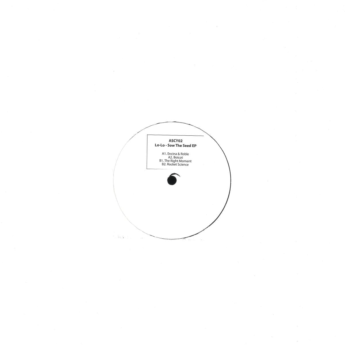 Lo-Lo - Sow The Seed (VINYL 12" Ascendancy) | NEW - HOUSE *NEW*