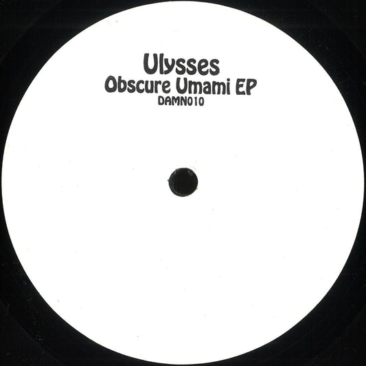 Ulysses - Obscure Umami (VINYL 12" D.A.M.N) | NEW - HOUSE *NEW*