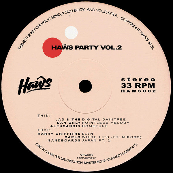 Various Haŵs Party Vol.2 12"
