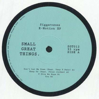 E Motion EP (VINYL) | - HOUSE *NEW*