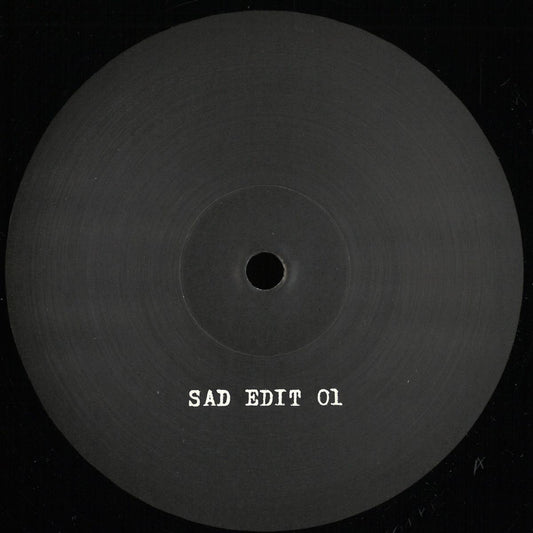 Sade - SAD Edit 01 [Unofficial Release] (VINYL 12" SAD001) | NEW - HOUSE *NEW*