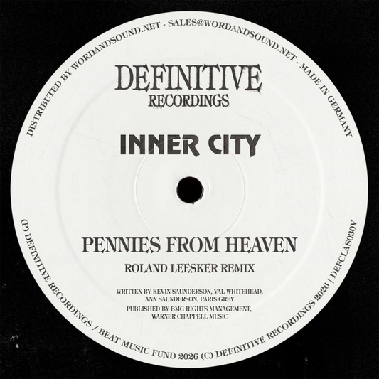 Inner City - (PRESALE 7/24/26) Pennies From Heaven (VINYL) | Mint (M) Mint (M) - HOUSE *NEW*