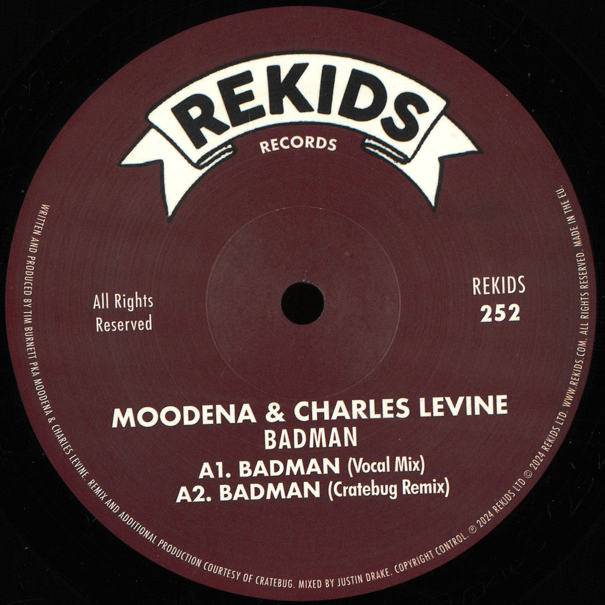 Badman (VINYL 12") | Mint (M) Mint (M) - HOUSE *NEW*