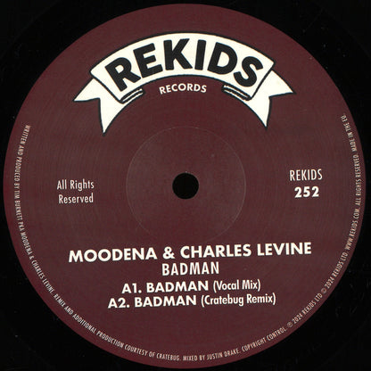 Badman (VINYL 12") | Mint (M) Mint (M) - HOUSE *NEW*