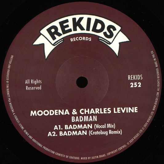 Badman (VINYL 12") | Mint (M) Mint (M) - HOUSE *NEW*