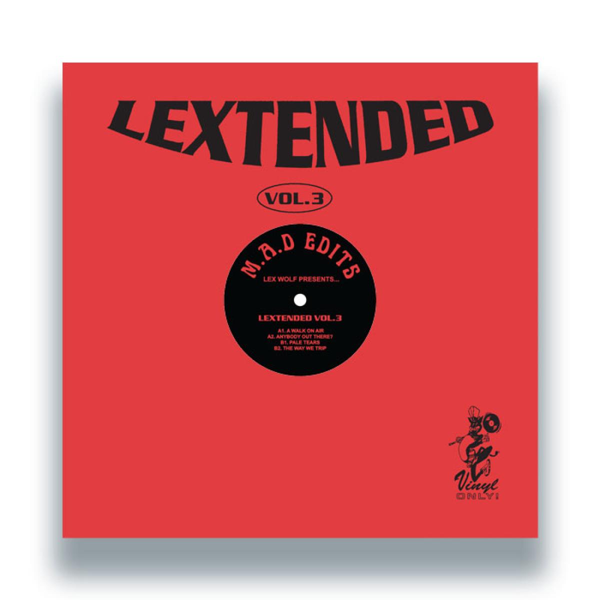 (PRE-ORDER 10/30/25) Lextended Vol.3 (VINYL) | Mint (M) Mint (M) - HOUSE *NEW*